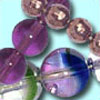 Czech Smooth Pressed Glass Round Beads