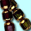 6mm Faceted Fire Polish Cathedral Beads