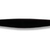 2 inch Black Hairbone Pipe Beads