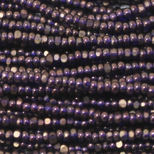 8/0 Czech Seed Bead, Galvanized Metallic Gold* – Garden of Beadin