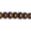 Brownish Rondells Fresh Water Pearls, 16 inch Strands of Pearl Beads