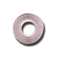 9mm Czech Pressed Glass Ring Beads-Alexandrite