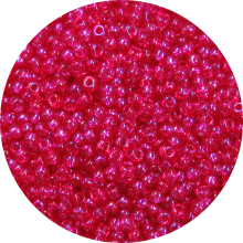 11/0 Transparent Iridescent Seed Beads