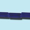 10x4mm Czech Chick Bead-Cobalt Blue