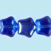 8mm Czech Pressed Stars-Sapphire AB