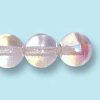 6mm Czech Pressed Round Druk-Crystal AB