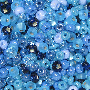 6/0 Czech Seed Bead, Pacific Melodies Mix