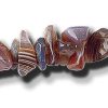 5x12mm Botswana Agate Semi-Precious Gemstone Oval Beads