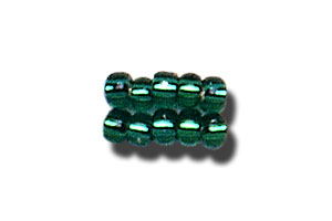 11-0 Silver Lined Rich Green-Blue Japanese Seed Bead