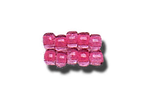 11-0 Two Tone Lined Light Amethyst Purple-Pink Japanese Seed Bead