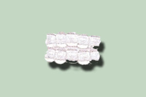 11-0 Lined White Japanese Seed Bead