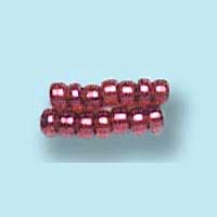 14-0 Transparent Gold Luster Cabernet Pink Japanese Seed Bead