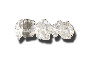 Quartz Crystal Semi-Precious Gemstone Bead Chips, 16" Strands