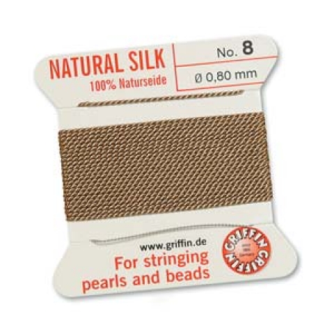 No. 8 Thick Silk Beading