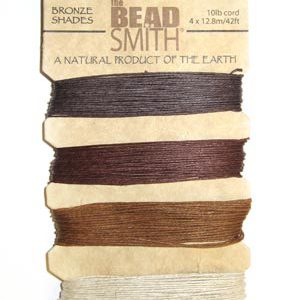 10lb Hemp Twine, 4-42ft Coils, Bronze Shades