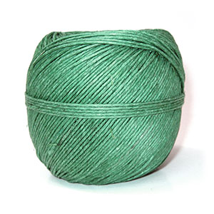 20lb Natural Hemp, 100gm (400ft) Ball, Dark Green