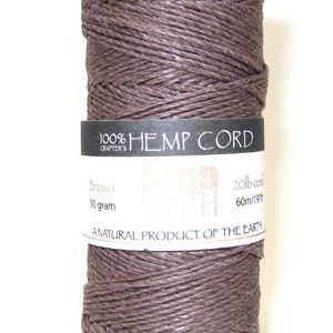 20lb Hemp Twine, 50 Grams/197 Ft., Brown