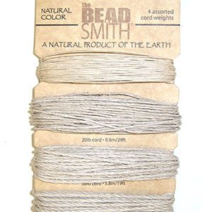 Natural Color Hemp Twine, 4 Thicknesses