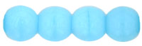 4mm Czech Druk Bead Opaque Baby Blue
