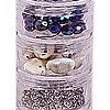5 Tier 2 inch Stackable Storage Containers