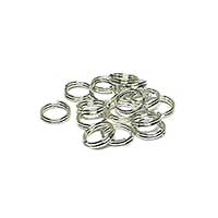 5mm Silver Split Rings