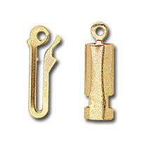 Gold Snap-in & Hook Clasps