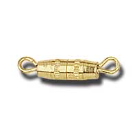 Gold Slender Screw Clasps