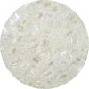 8/0 Japanese Hex Cut Seed Bead, Transparent Crystal AB