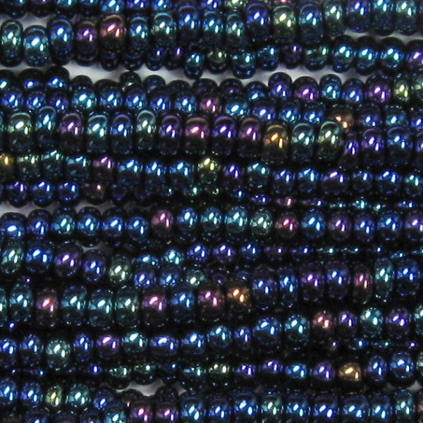 8/0 Czech Seed Bead, Blue Iris