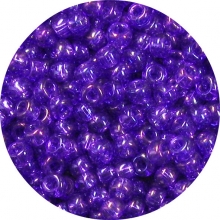 6/0 Transparent Iridescent Seed Beads