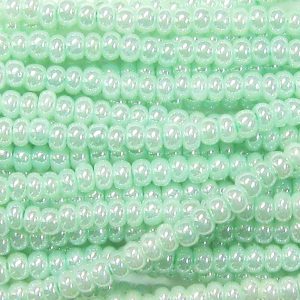 11/0 Czech Seed Bead, Ceylon Light Green*