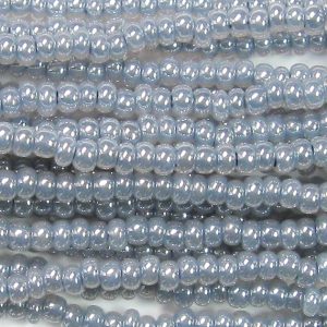 11/0 Czech Seed Bead, Ceylon Grey*