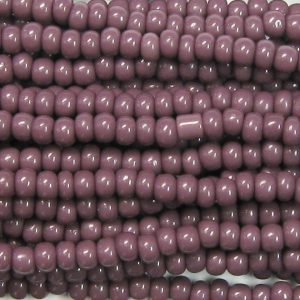 11/0 Czech Seed Bead, Opaque Purple