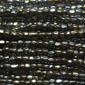 12/0 Czech Three Cut Seed Bead, Brown Iris