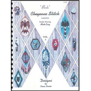 Cheyenne Stitch Earrings: Needle weaving made easy Vol 5 by Irene Louise