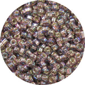 11-0 Silver Lined AB Light Amethyst Purple Japanese Seed Bead