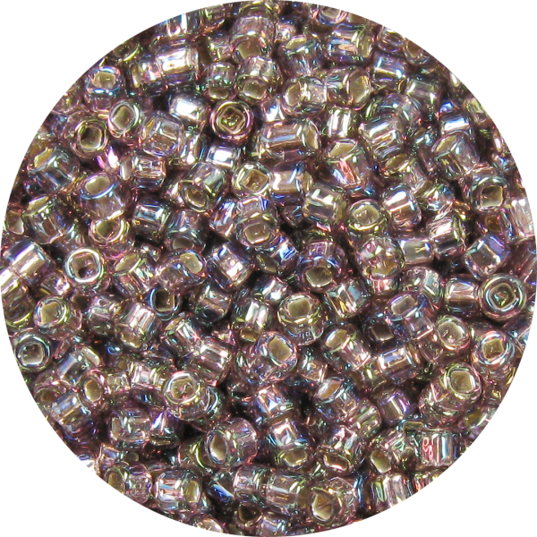 11-0 Silver Lined AB Light Amethyst Purple Japanese Seed Bead