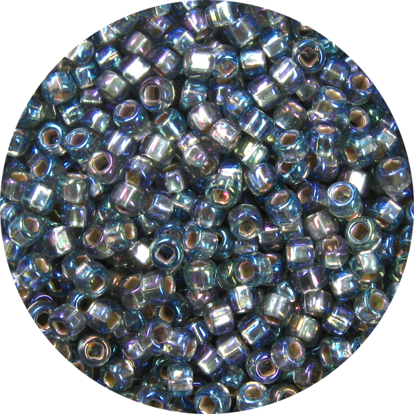 11-0 Silver Lined AB Light Black Diamond Gray Japanese Seed Bead