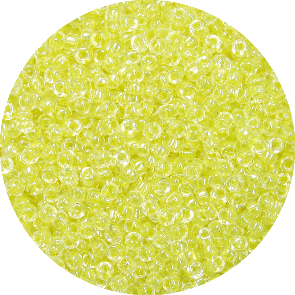 11/0 Metallic Lined Luster Yellow Japanese Seed Bead 713