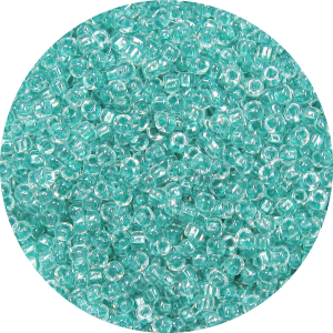 11/0 Metallic Lined Luster Light Emerald Green Japanese Seed Bead 708