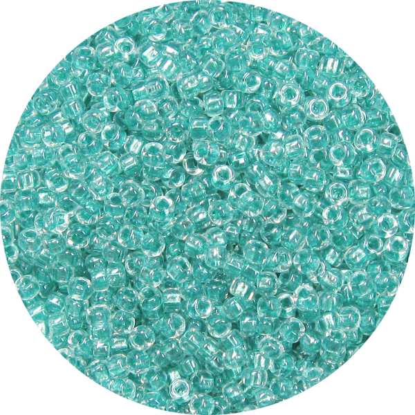 11/0 Metallic Lined Luster Light Emerald Green Japanese Seed Bead 708