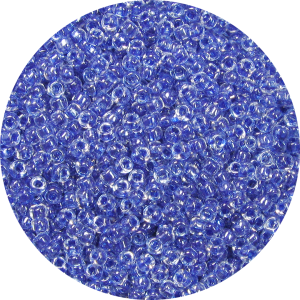 11/0 Metallic Lined Luster Sapphire Blue Japanese Seed Bead 718
