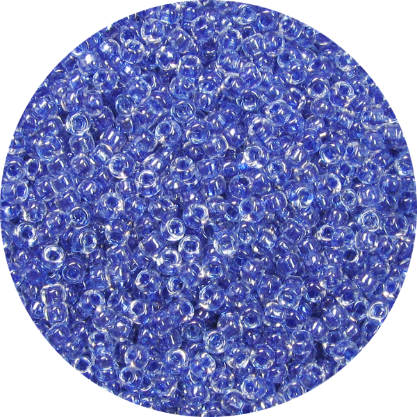 11/0 Metallic Lined Luster Sapphire Blue Japanese Seed Bead 718