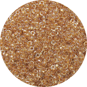 11/0 Metallic Lined Luster Dark Beige Brown Japanese Seed Bead 702