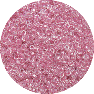 11/0 Metallic Lined Luster Rosy Pink Japanese Seed Bead 704
