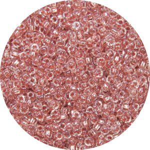 11/0 Metallic Lined Luster Flesh Pink Japanese Seed 706