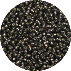 11-0 Silver Lined Dark Brown Japanese Seed Bead
