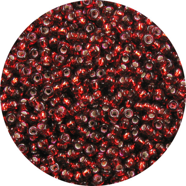 11/0 Silver Lined Garnet Red Japanese Seed Bead 41