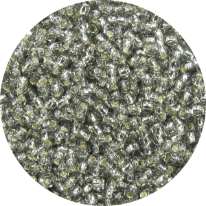 11/0 Silver Lined Light Black Diamond Gray Japanese Seed Bead  21A
