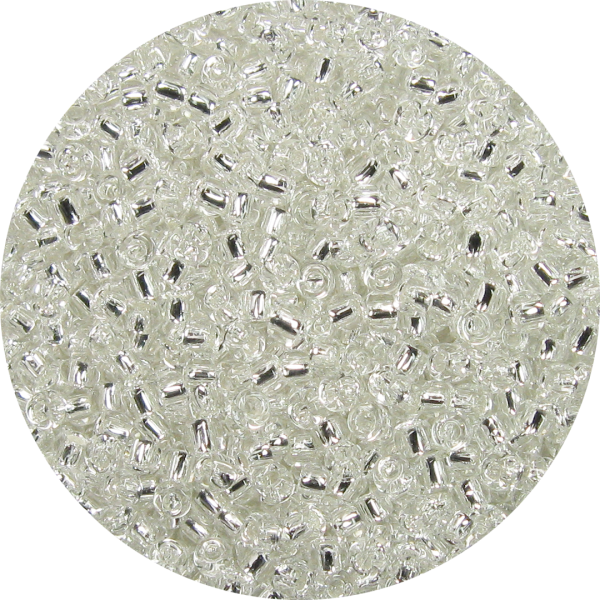 11-0 Silver Lined Crystal Clear Japanese Seed Bead
